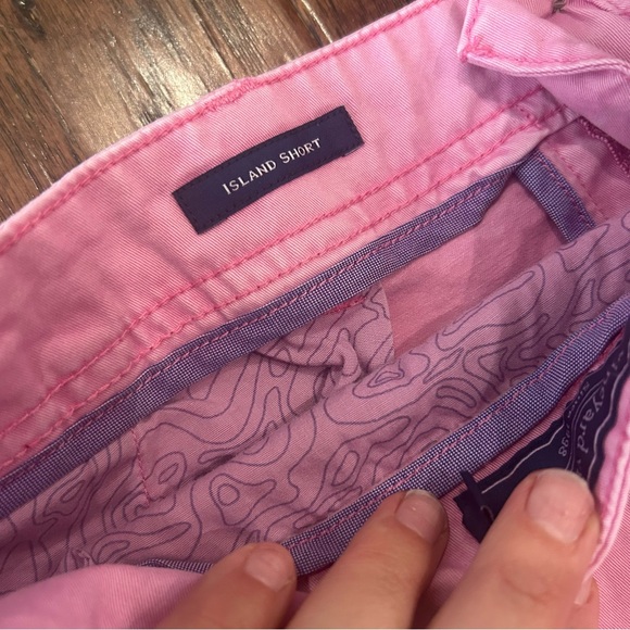 Vineyard Vines Men's Island Shorts 7-inch Pink Size 35 - Picture 5 of 7